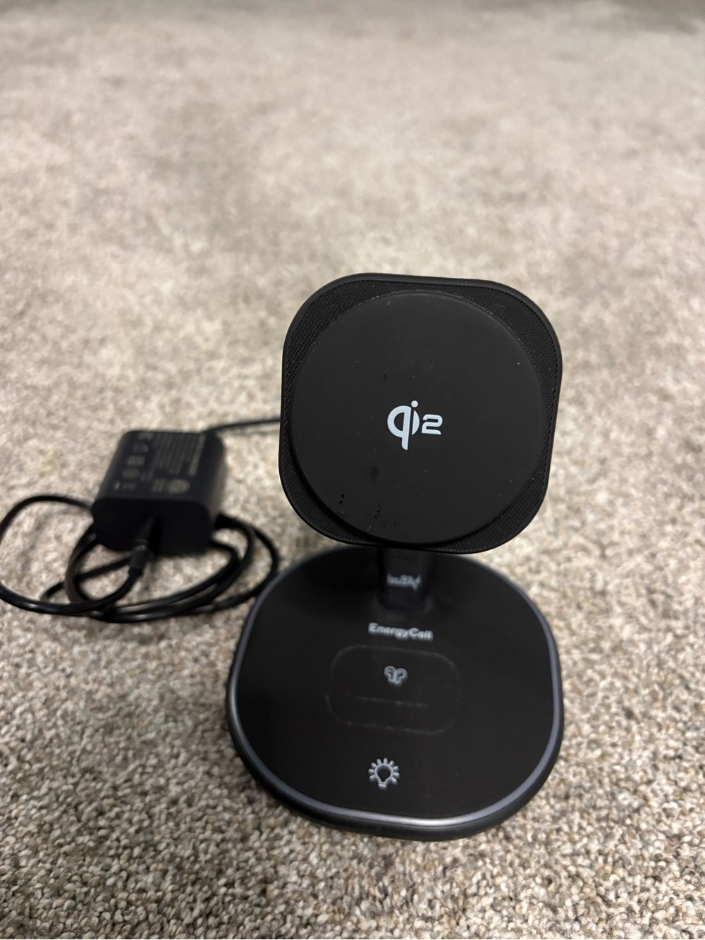 Qi2 Wireless Charging Stand - Black